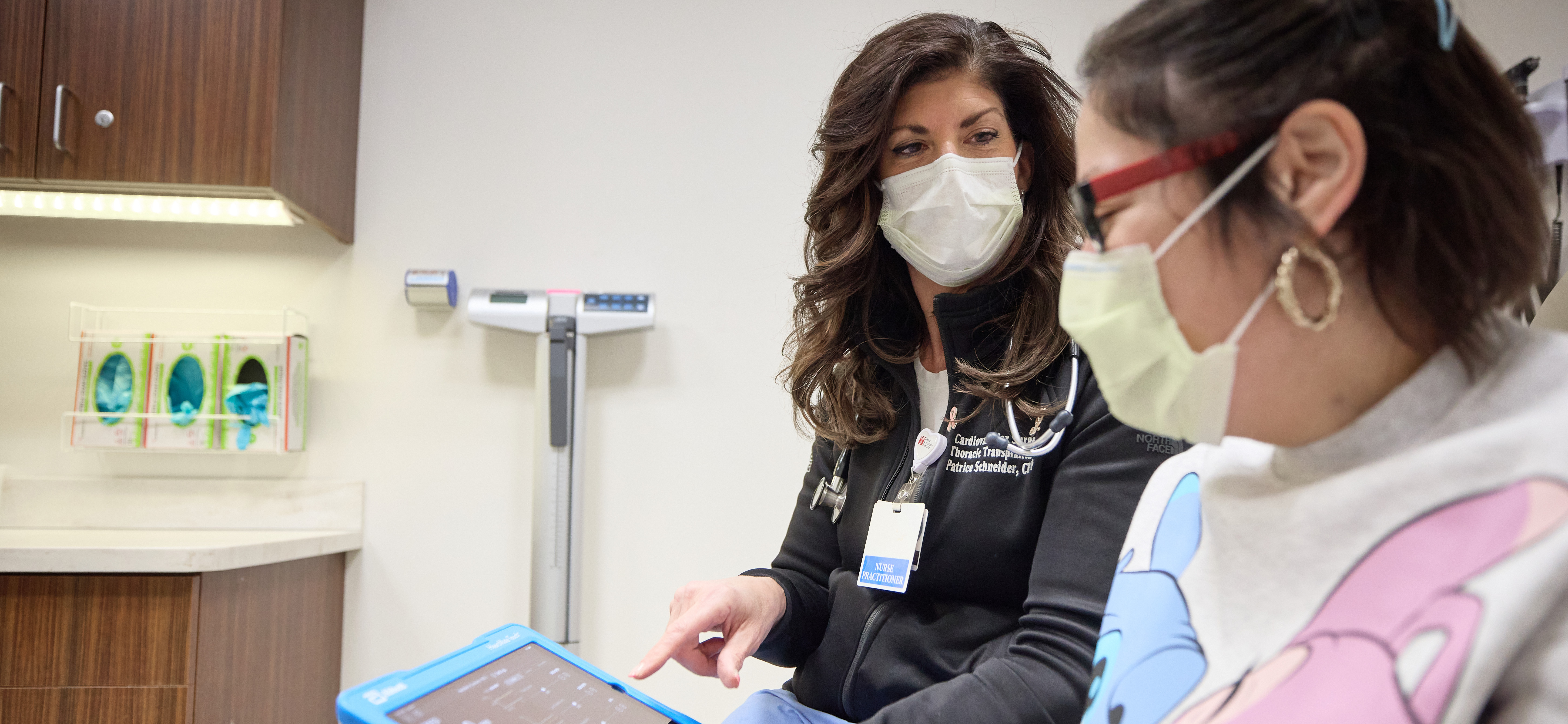 nurse with patient